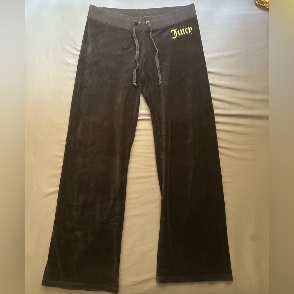 Vintage Juicy Couture M Black Sweatpants